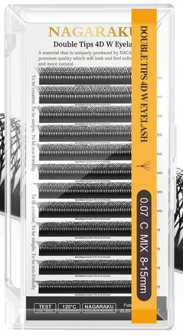PESTAÑAS NAGARAKU 4D-W FIBRA TECNOLOGICA