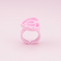 Anillo 3D Volum Corazon 100 unds