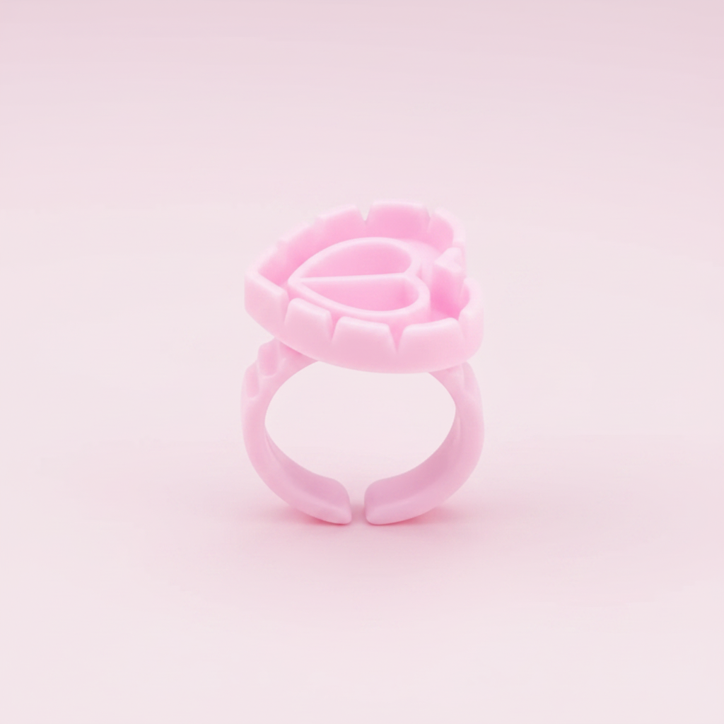 Anillo 3D Volum Corazon 100 unds