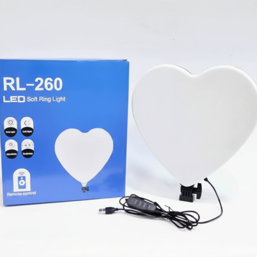 Aro Led Corazon Grande