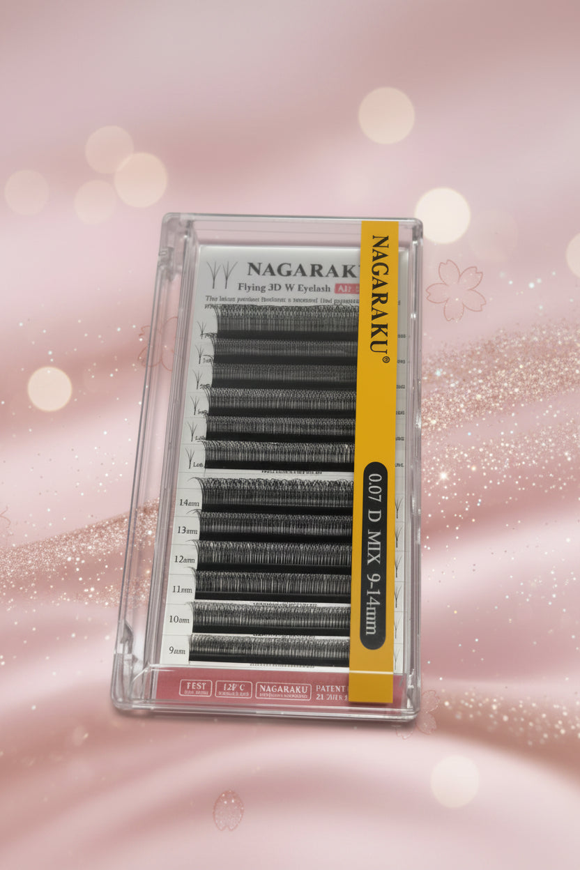 Pestañas fibras tecnológicas Nagaraku Flying 3DW Mix