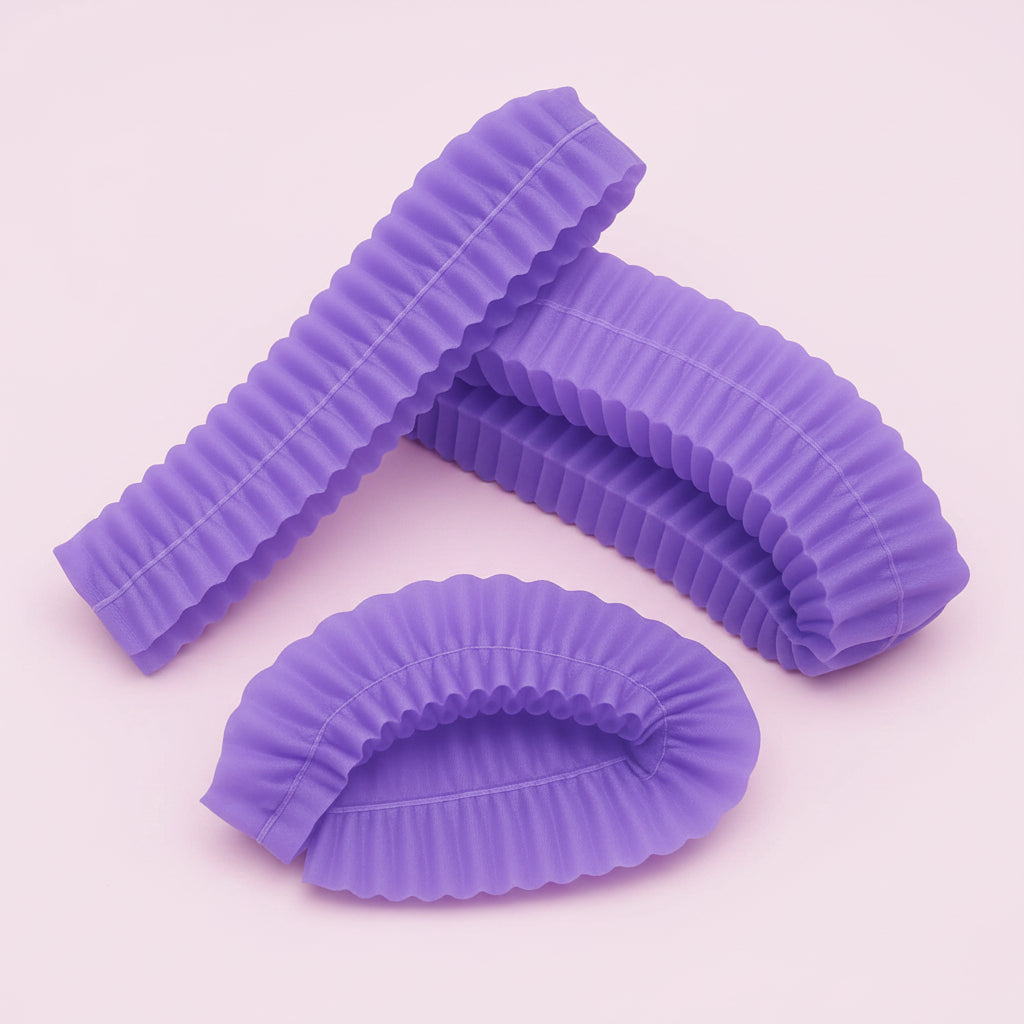 Gorros desechables Morado x 50und